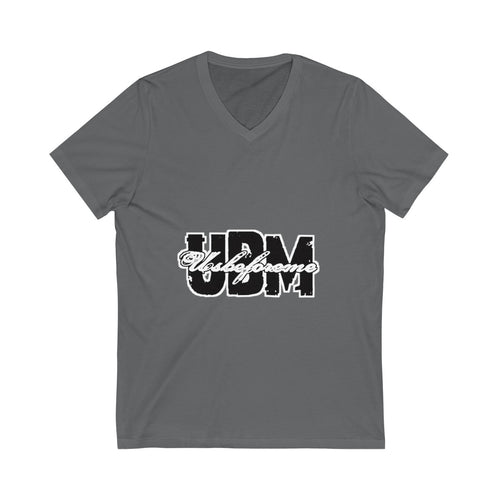 Unisex Jersey Short Sleeve V-Neck Tee