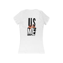 Women's Jersey Short Sleeve Deep V-Neck Tee