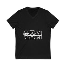 Unisex Jersey Short Sleeve V-Neck Tee