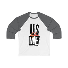 Unisex 3/4 Sleeve Baseball Tee