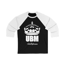 Unisex 3/4 Sleeve Baseball Tee
