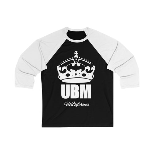 Unisex 3/4 Sleeve Baseball Tee