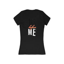 Women's Jersey Short Sleeve Deep V-Neck Tee