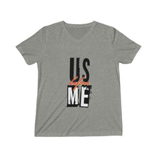 Unisex Triblend Short Sleeve V-Neck Tee