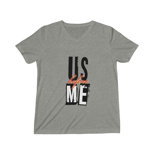 Unisex Triblend Short Sleeve V-Neck Tee