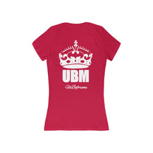 Women's Jersey Short Sleeve Deep V-Neck Tee