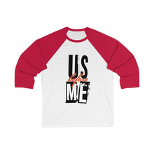 Unisex 3/4 Sleeve Baseball Tee