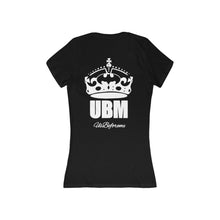 Women's Jersey Short Sleeve Deep V-Neck Tee