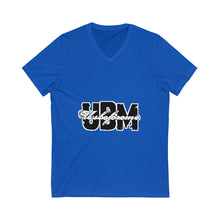 Unisex Jersey Short Sleeve V-Neck Tee