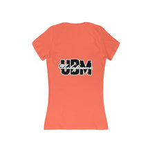 Women's Jersey Short Sleeve Deep V-Neck Tee