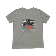 Unisex Triblend Short Sleeve V-Neck Tee