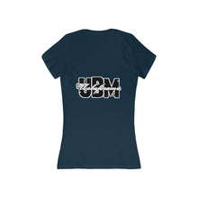 Women's Jersey Short Sleeve Deep V-Neck Tee