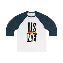 Unisex 3/4 Sleeve Baseball Tee