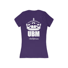 Women's Jersey Short Sleeve Deep V-Neck Tee